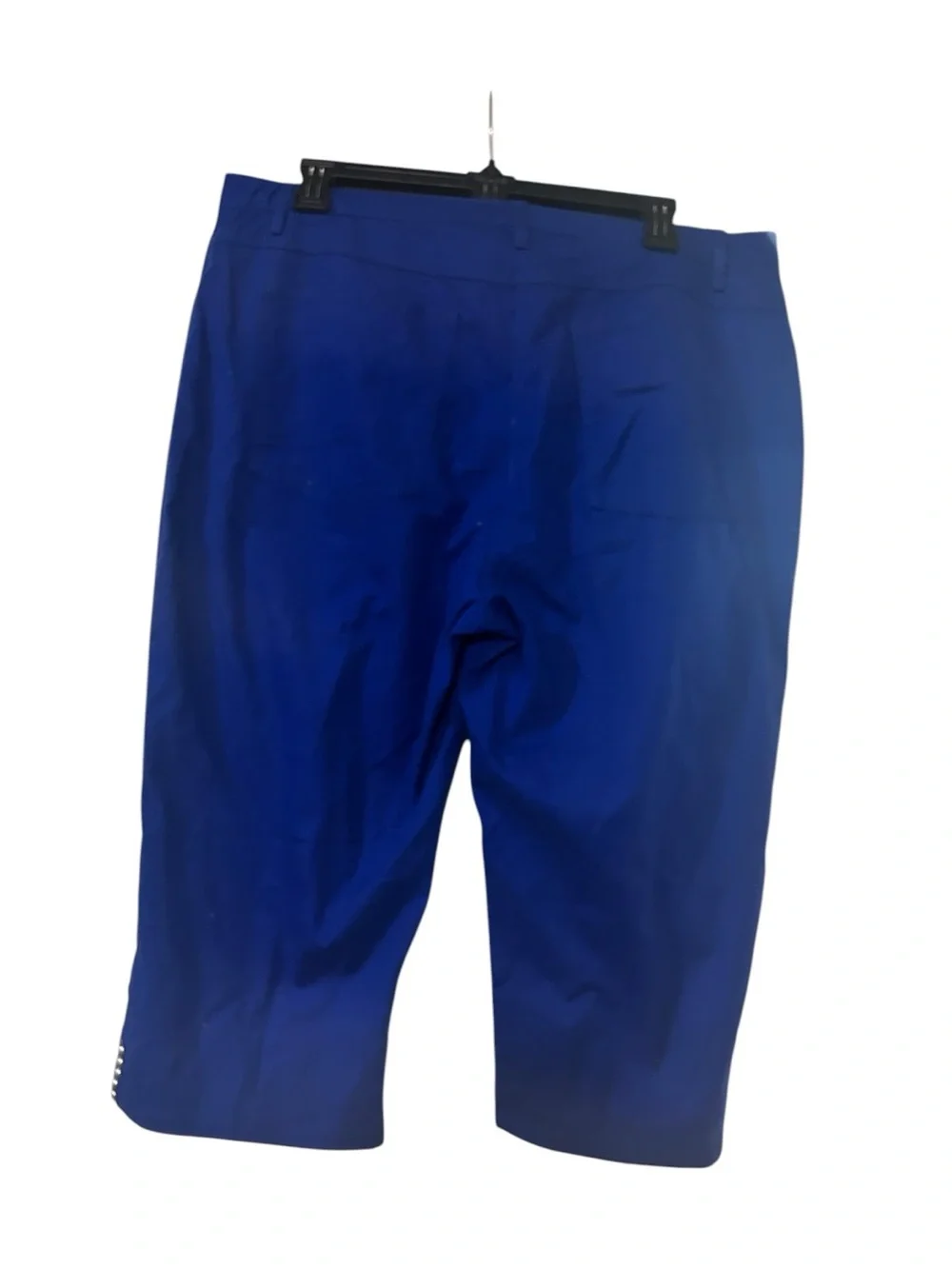 Ruby Rd. Royal Blue Capri Pants - Picture 4 of 5